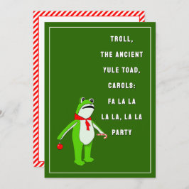 Funny Holiday Party Kaart