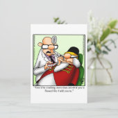 Funny Holiday Party Uitnodigingen (Staand voorkant)