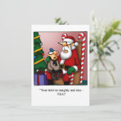 Funny Holiday Party Uitnodigingen (Staand voorkant)