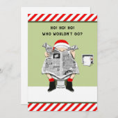 Funny Holiday Party Uitnodigingen (Voorkant / Achterkant)