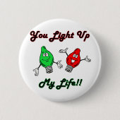 Funny Holiday Ronde Button 5,7 Cm (Voorkant)