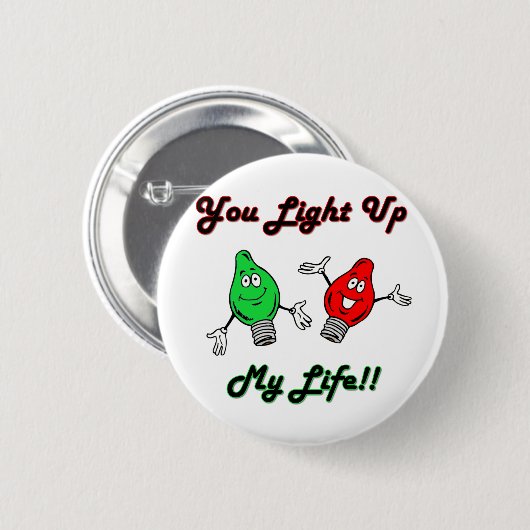 Funny Holiday Ronde Button 5,7 Cm (Voorkant /achterkant)