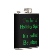 Funny Holiday Spirit Bourbon Flask Heupfles (Rechts)