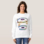 funny Holiday sweatshirt (Voorkant volledig)