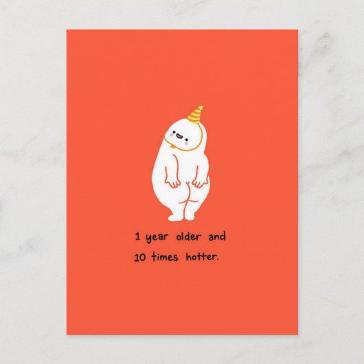 Funny holidays card, funny holiday card humorous  briefkaart (Voorkant)