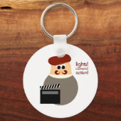 Funny Hollywood Director Sleutelhanger (Voorkant)