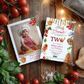 Funny Holy Cannoli little meatball 2nd birthday Kaart