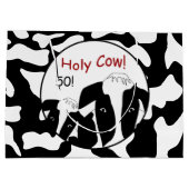 Funny Holy Koe Verjaardag LGB Large Cadeautasje (Achterkant)