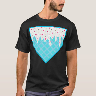 Funny Home Bord Drip - Ice Cream Softball Baseba T-shirt