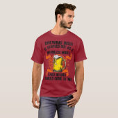 Funny Home Brewery Beer Gift Cute Brewmaster T-shirt (Voorkant volledig)