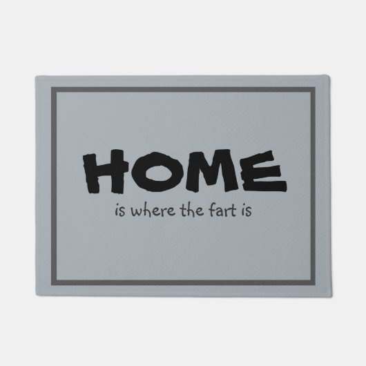 Funny Home is waar de Fart is Deurmat (Voorkant)