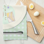 Funny Home Koken Gezegde Theedoek (Quarter Fold)