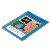 Funny Home Repair DIY Humor Notitieboek (Linkerzijde)