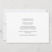 Funny Home School Dog Class 2021 Foto Afstuderen Kaart (Achterkant)