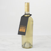 Funny Homemade Wine Bottle Hangers (Schuin)