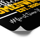 Funny Homeowner Proud New Housewarming Party 2025  Poster (Hoek)