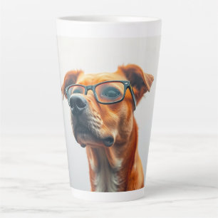 Funny hond met bril mok - Schattige slimme puppy C