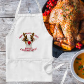 Funny, Hondenliefhebber, Kerstmis, feestelijk Standaard Schort