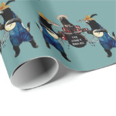 Funny Honey Badger Cadeaupapier (Rol Hoek)