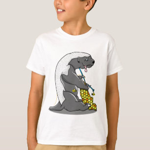 Funny honey badger t-shirt