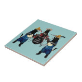 Funny Honey Badger Tegeltje (Zijkant)