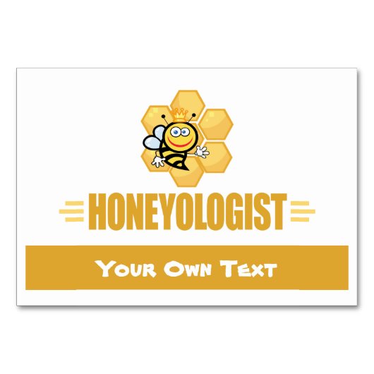 Funny Honey Bee Kaart (Voorkant)