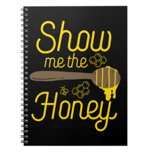Funny Honey Bee Pun Apparel Notitieboek