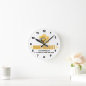 Funny Honey Bee Ronde Klok (Huis)