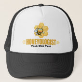 Funny Honey Bee Trucker Pet (Voorkant)