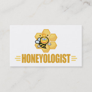 Funny Honey Bee Visitekaartje