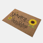 Funny Honey Doormat, Bee Doormat, Bee Outdoor Mat (Schuin)