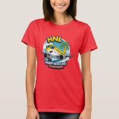 Funny Honolulu HNL Airport Code T-Shirt (Voorkant)