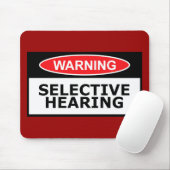 Funny hoorzitting muismat (Met muis)