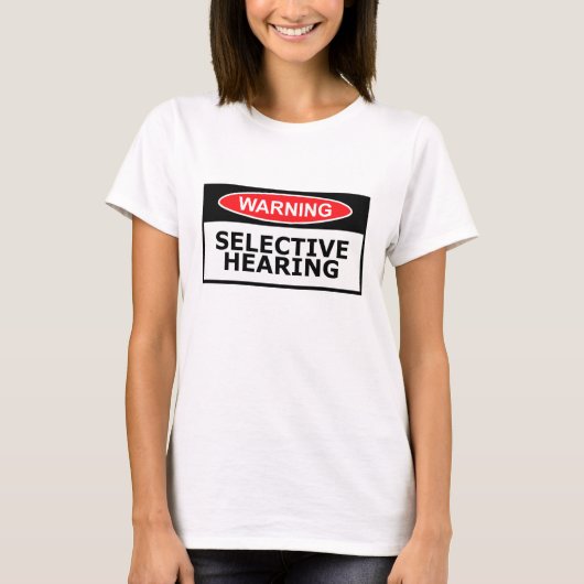 Funny hoorzitting t-shirt (Voorkant)