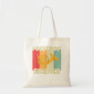 Funny Horn instrument I Destroy Silence voor Frans Tote Bag
