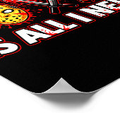 Funny Horror Love Is All I Need Slasher Valentine Poster (Hoek)