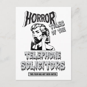 Funny  Horror Movie Briefkaart