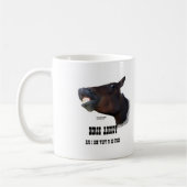 Funny Horse Addict Koffiemok (Links)