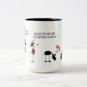 Funny Horse and Cow Cartoon Mok (Center)