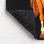 Funny Horse Body Costume Optical Illusion Gift Men Muismat (Hoek)