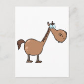 Funny Horse Briefkaart (Voorkant)