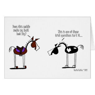 Funny Horse Cartoon