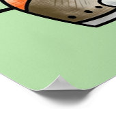 Funny Horse Cartoon Poster (Hoek)