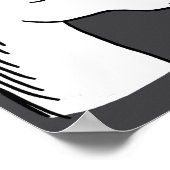 Funny Horse D  Poster (Hoek)