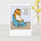 Funny Horse Discover: 'Zitter'-vergadering Kaart (Gele Bloem)