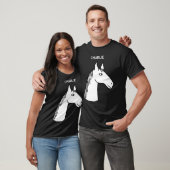 Funny Horse gepersonaliseerd T-shirt (Unisex)