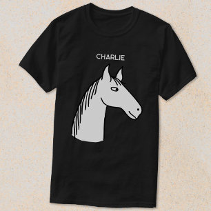 Funny Horse gepersonaliseerd T-shirt