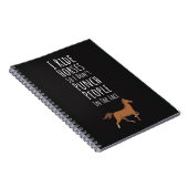 Funny Horse Gifts For Adults Farm Rodeo Country Notitieboek (Rechterzijde)