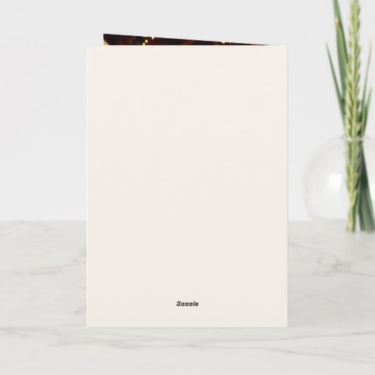 Funny Horse Greeting for Equestrians & Animal Love Kaart (Achterkant)