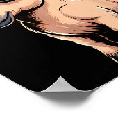 Funny Horse In Retro Style - Farm Humour Ny Funny Poster (Hoek)